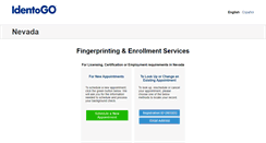 Desktop Screenshot of nv.ibtfingerprint.com
